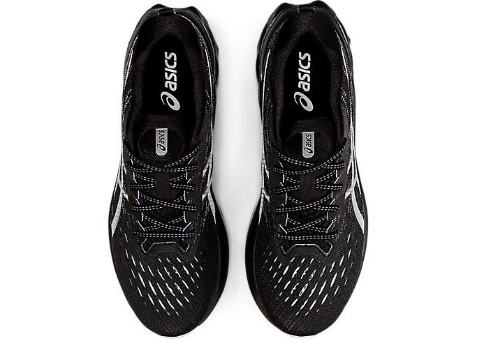 Black / Silver Asics NOVABLAST 2 Men's Running Shoes | FMXQ6096