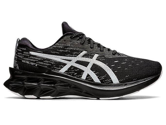 Black / Silver Asics NOVABLAST 2 Men's Running Shoes | FMXQ6096