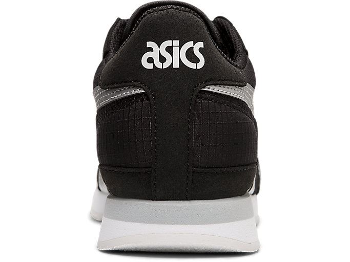 Black / Silver Asics TIGER RUNNER Women's Sneakers | YOWC5713