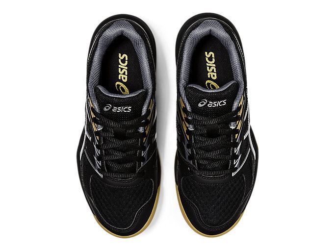 Black / Silver Asics UPCOURT 4 GS Kids' Sneakers | AYYJ9518