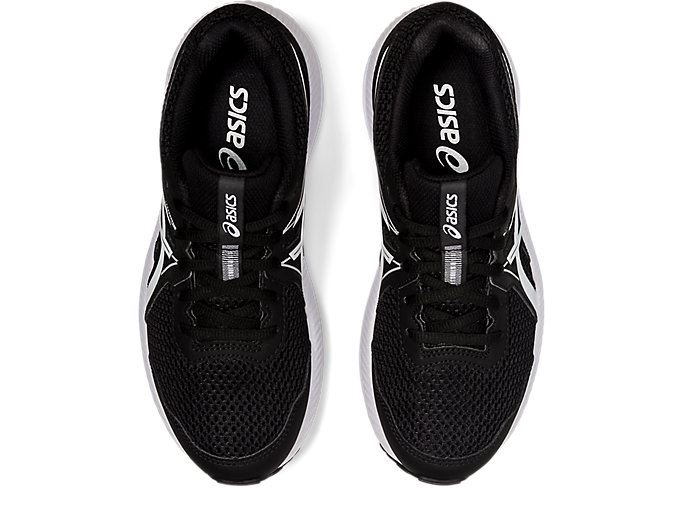 Black / White Asics CONTEND 7 GS Kids' Sneakers | ABYL2429