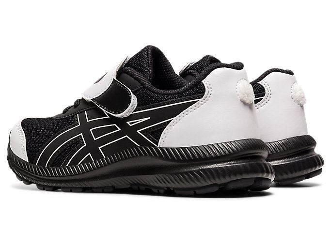 Black / White Asics CONTEND 7 PS Kids' Sneakers | GDDQ9579