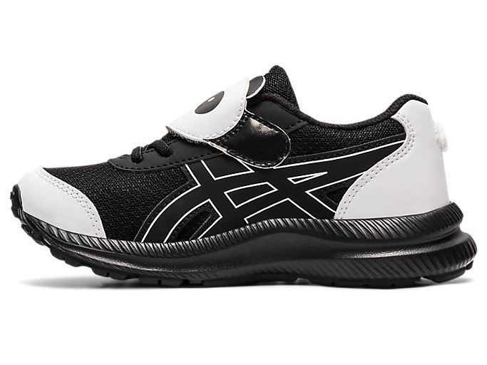 Black / White Asics CONTEND 7 PS Kids' Sneakers | GDDQ9579