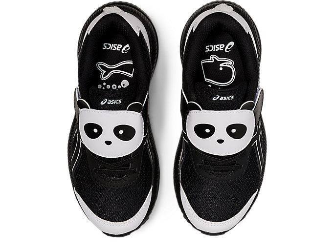 Black / White Asics CONTEND 7 PS Kids' Sneakers | GDDQ9579