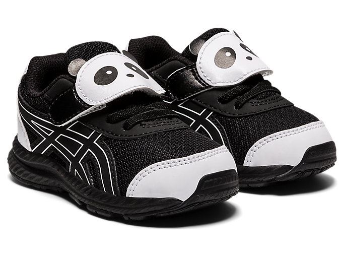 Black / White Asics CONTEND 7 TS Kids' Sneakers | SPLN2458