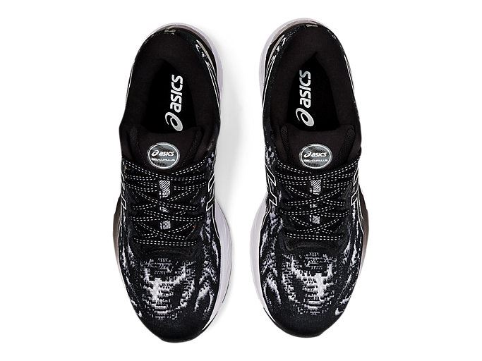 Black / White Asics GEL-CUMULUS 23 Women's Running Shoes | GVLP3782