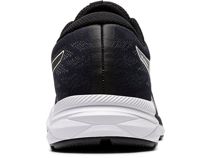 Black / White Asics GEL-Excite 7 (4E) Men's Running Shoes | ZFPP6386