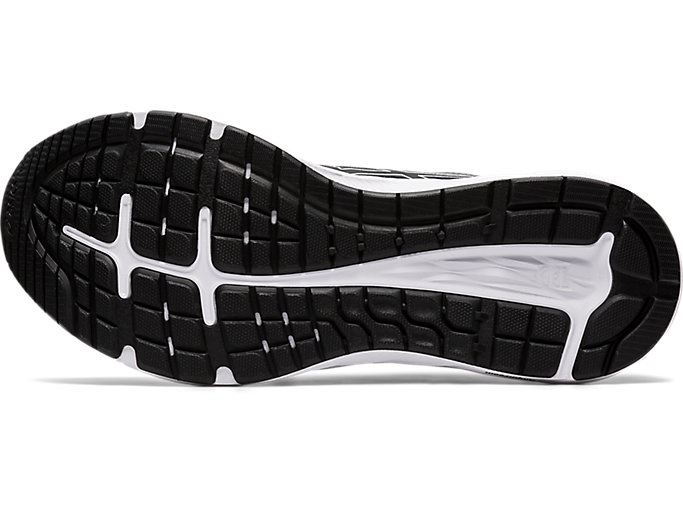 Black / White Asics GEL-Excite 7 (4E) Men's Running Shoes | ZFPP6386