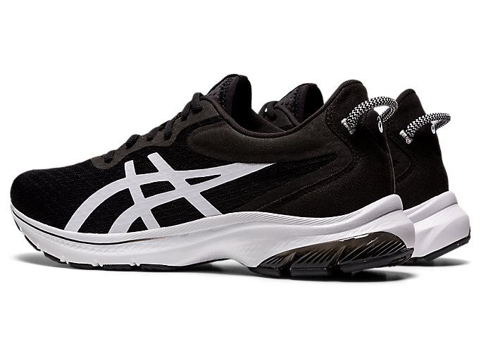 Black / White Asics GEL-KUMO LYTE 2 Men's Running Shoes | AQYQ8448