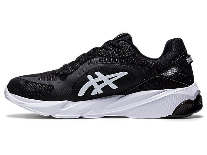 Black / White Asics GEL-MIQRUM Men's Sneakers | XNFC8548