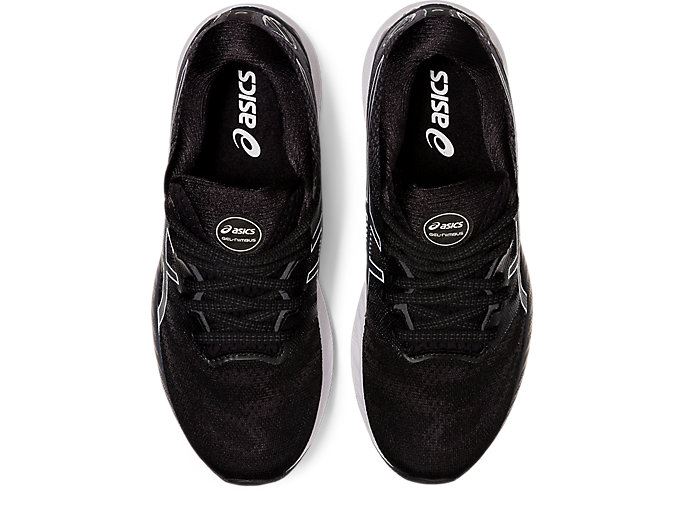 Black / White Asics GEL-NIMBUS 23 Women's Running Shoes | LJLF4312