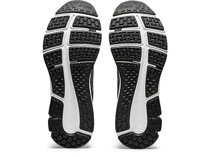 Black / White Asics GEL-PULSE 12 Knit Men's Running Shoes | PGNG0239