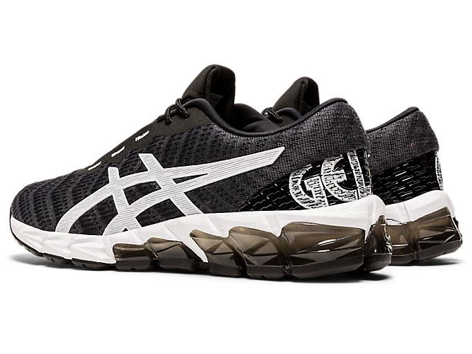 Black / White Asics GEL-QUANTUM 180 5 Men's Sneakers | YFYE5993