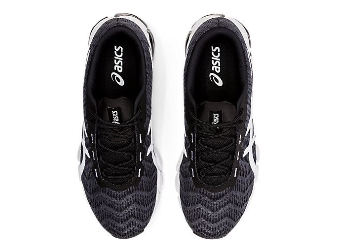 Black / White Asics GEL-QUANTUM 180 5 Men's Sneakers | YFYE5993