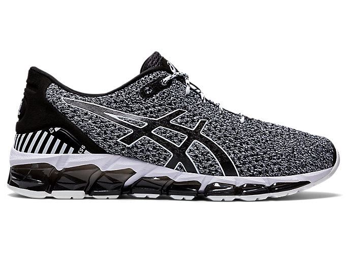 Black / White Asics GEL-QUANTUM 360 5 KNIT Women\'s Sneakers | MVJQ7928