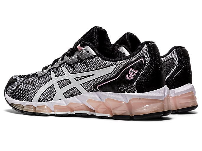 Black / White Asics GEL-QUANTUM 360 6 Women's Sneakers | MDEW8992