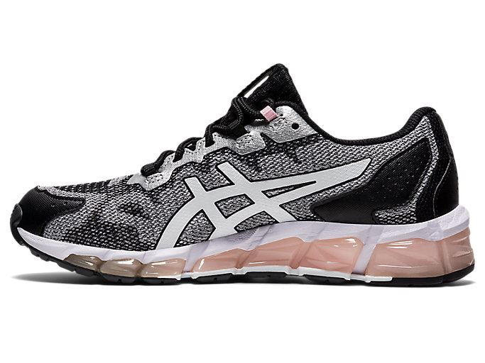 Black / White Asics GEL-QUANTUM 360 6 Women's Sneakers | MDEW8992