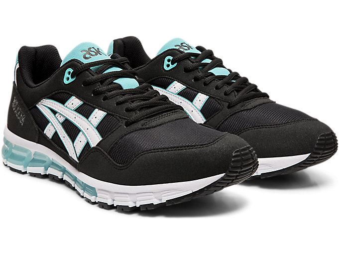 Black / White Asics GEL-SAGA 180 Men's Sneakers | SDGL3332