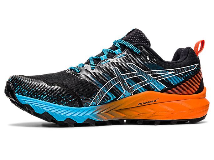 Black / White Asics GEL-TRABUCO 9 Men's Trail Running Shoes | ITCV5233