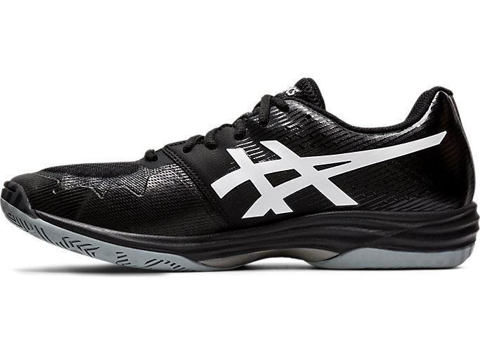 Black / White Asics GEL-Tactic 2 Men's Volleyball Shoes | CIJO7285