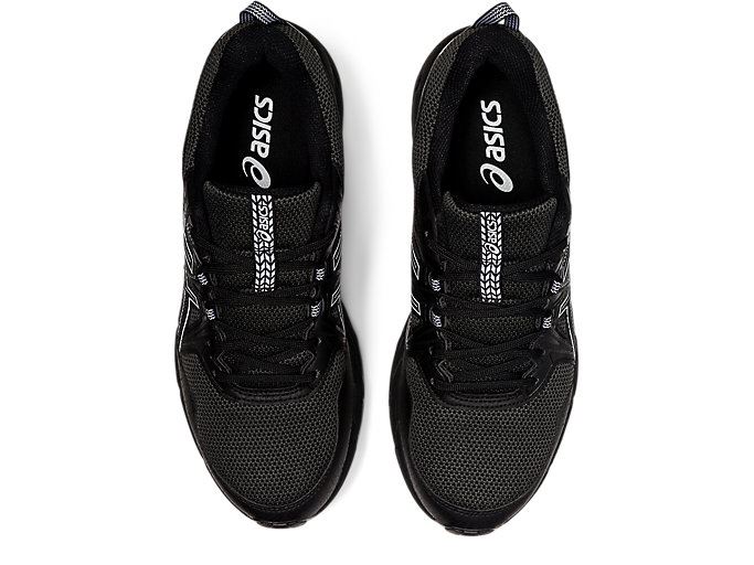 Black / White Asics GEL-VENTURE 8 (4E) Men's Trail Running Shoes | OJSO7822