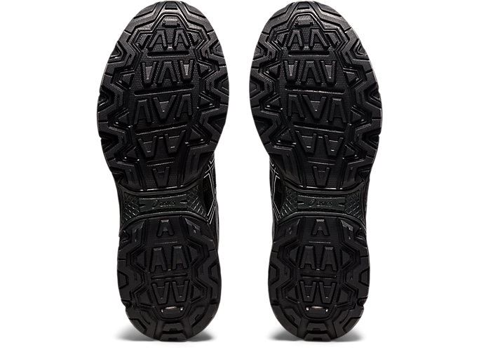 Black / White Asics GEL-VENTURE 8 Men's Trail Running Shoes | AKTU5232