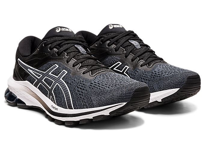 Black / White Asics GT-1000 10 Women's Running Shoes | DJSL9138