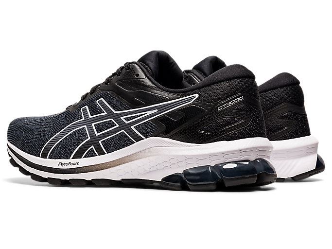 Black / White Asics GT-1000 10 Women's Running Shoes | DJSL9138