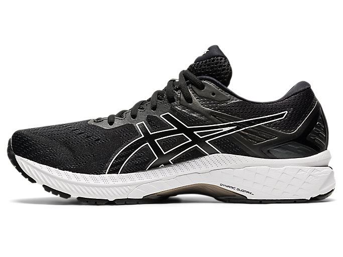 Black / White Asics GT-2000 9 Men's Running Shoes | VTVE4549