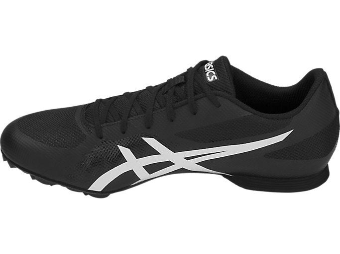 Black / White Asics Hyper MD 7 Men's Track Shoes | SRCY7833