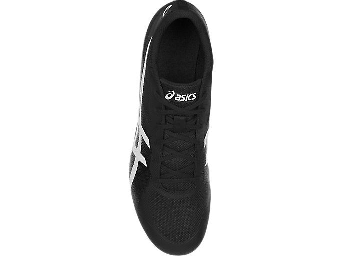 Black / White Asics Hyper MD 7 Men's Track Shoes | SRCY7833