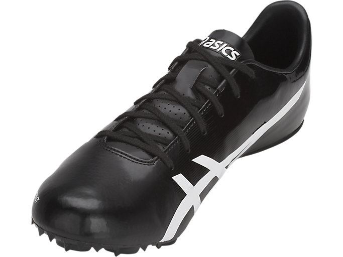 Black / White Asics Hyper Sprint 7 Men's Track Shoes | SJMO4250