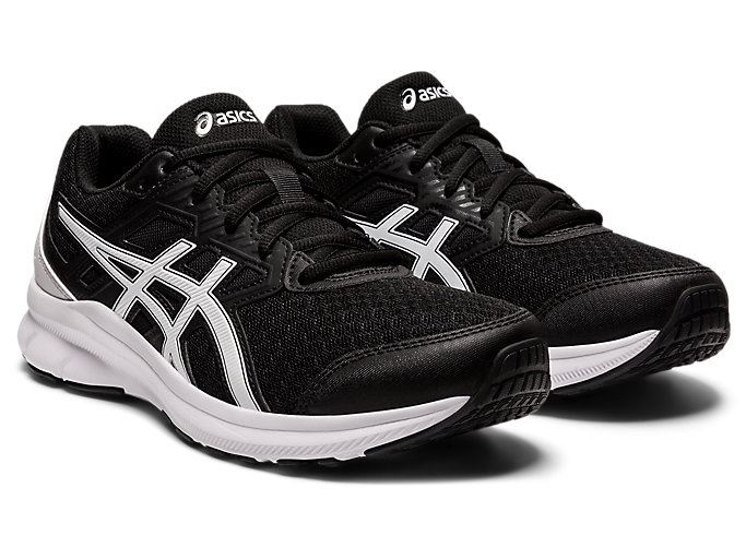 Black / White Asics JOLT 3 (D) Women's Running Shoes | YVDM6032