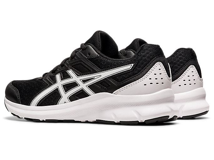 Black / White Asics JOLT 3 Women's Running Shoes | INDR7216