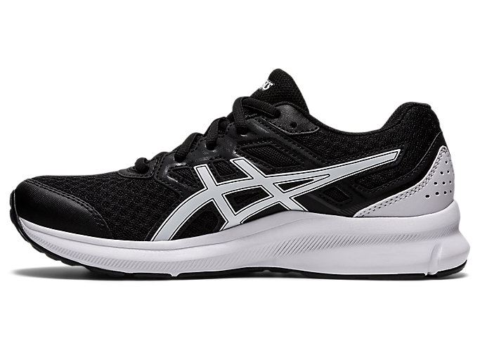 Black / White Asics JOLT 3 Women's Running Shoes | INDR7216