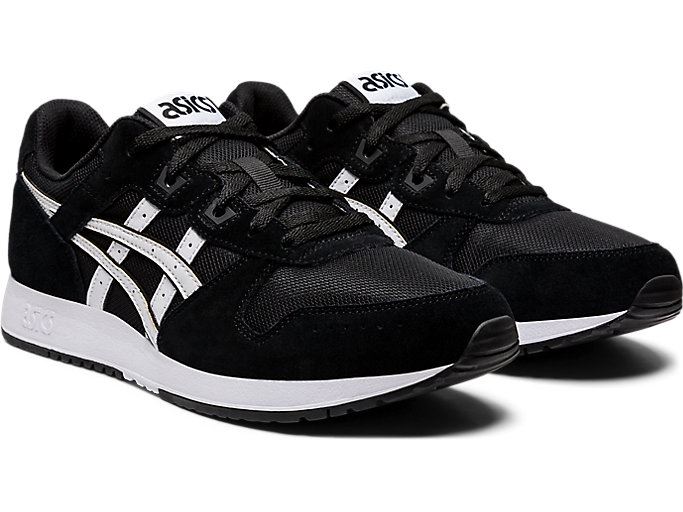 Black / White Asics LYTE CLASSIC Men's Sneakers | MTIX4493