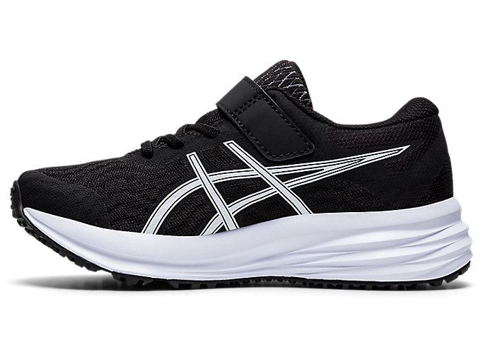 Black / White Asics PATRIOT 12 PS Kids' Sneakers | ZOLV6427