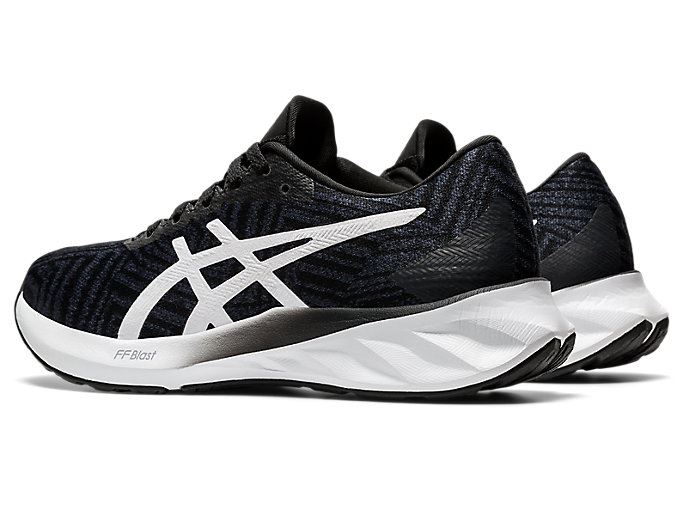 Black / White Asics ROADBLAST Women's Running Shoes | EXOY0917