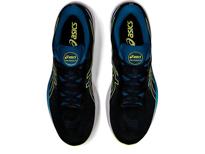 Black / Yellow Asics GEL-CUMULUS 23 Men's Running Shoes | OEGP8001