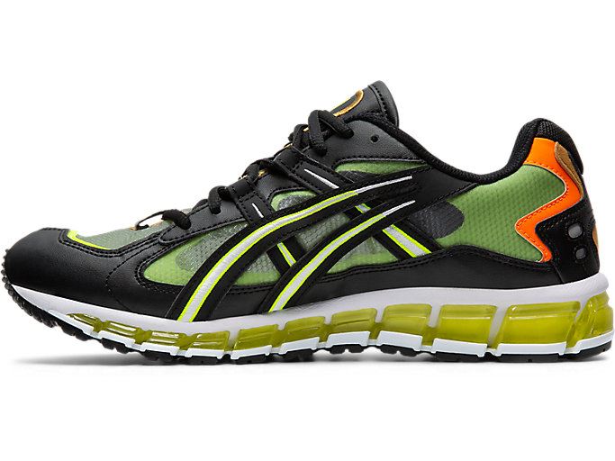 Black / Yellow Asics GEL-KAYANO 5 360 Men's Sneakers | LQHQ8571