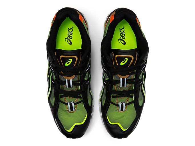 Black / Yellow Asics GEL-KAYANO 5 360 Men's Sneakers | LQHQ8571