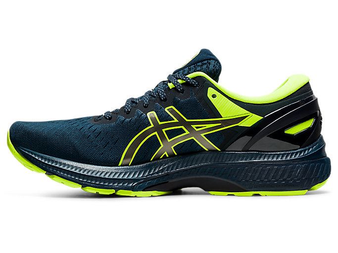 Blue Asics GEL-KAYANO 27 LITE-SHOW Men's Running Shoes | EIKO3152