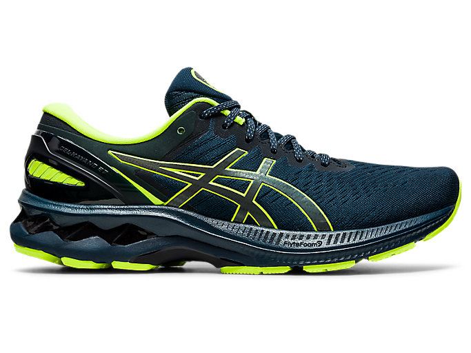 Blue Asics GEL-KAYANO 27 LITE-SHOW Men\'s Running Shoes | EIKO3152