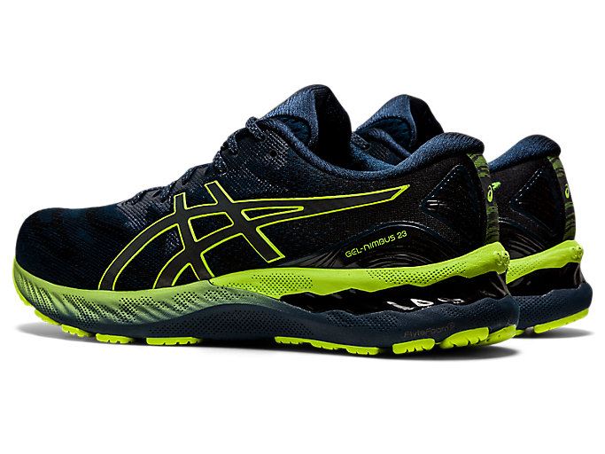 Blue Asics GEL-NIMBUS 23 LITE-SHOW Men's Running Shoes | GHCA2139