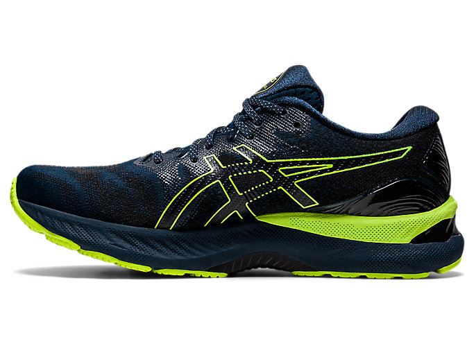 Blue Asics GEL-NIMBUS 23 LITE-SHOW Men's Running Shoes | GHCA2139