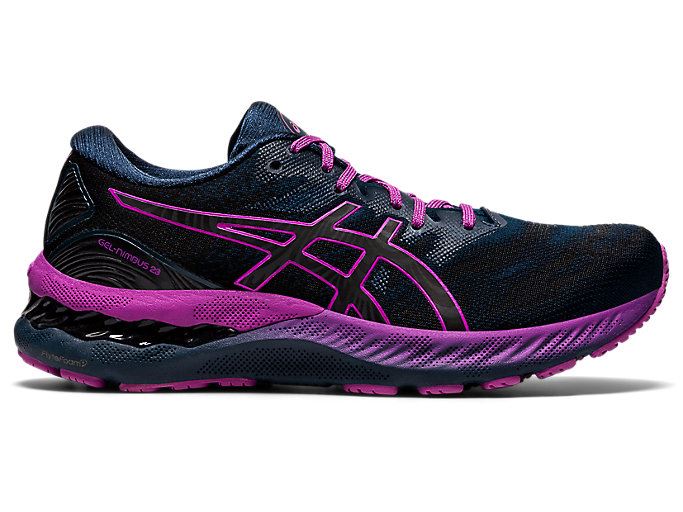 Blue Asics GEL-NIMBUS 23 LITE-SHOW Women\'s Running Shoes | JIRC4278