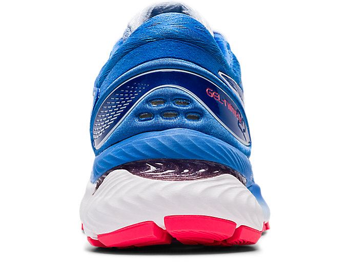 Blue Asics GEL-Nimbus 22 Women's Running Shoes | MHHX8262