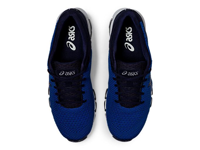 Blue Asics GEL-QUANTUM 360 5 KNIT Men's Sneakers | OKNF8328