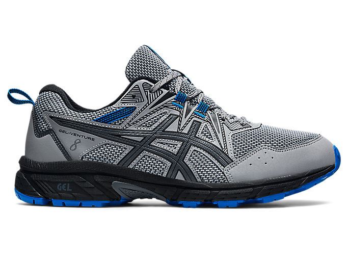 Blue Asics GEL-VENTURE 8 Men\'s Trail Running Shoes | YIIY4794