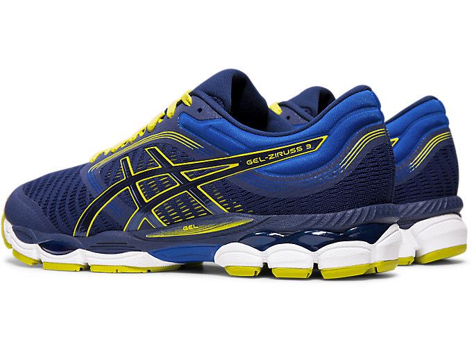 Blue Asics GEL-ZIRUSS 3 Men's Running Shoes | TOJR8909